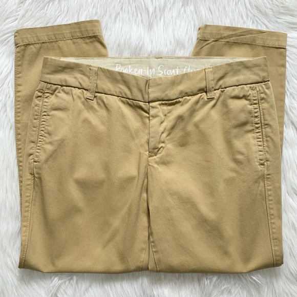 SOLD-J. Crew Chino Cropped Straight Leg Military Pants - Picture 6 of 9